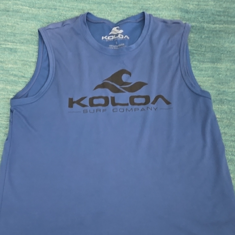 Men's Blue Tank Top